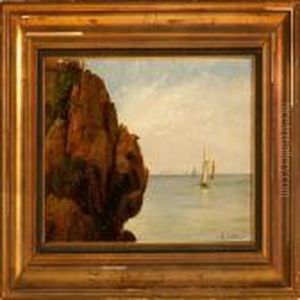 Coastal Scene On A Calm Summer Day