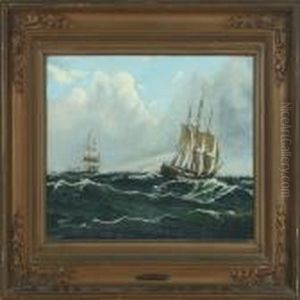 Seascape With Sailing Ships Seascape With Sailing Ships