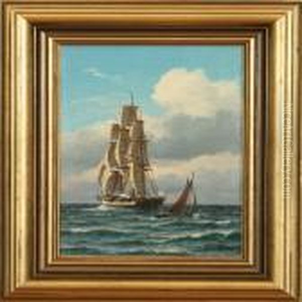 Marine With Sailing Ships - view 1