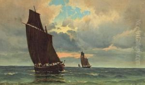 Maritime Scenery by Carl Ludwig Bille