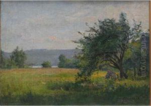 Campagne En Bord De Seine by Georges Binet