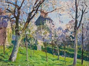 Cerisiers A Villequier, C. 1925