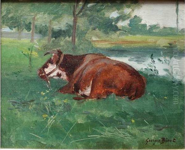 Vache Au Repos - view 1
