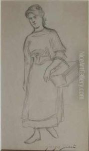 Jeune Femme Au Panier Jeune Femme Au Panier