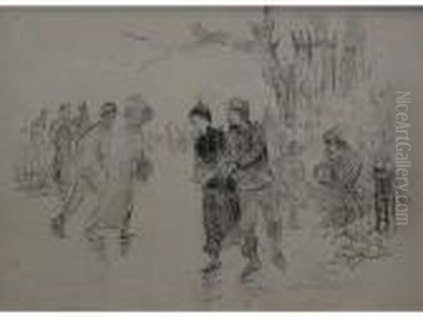 Patineurs Au Square Saint Roch - view 1