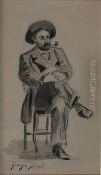 L'homme A La Pipe - view 1