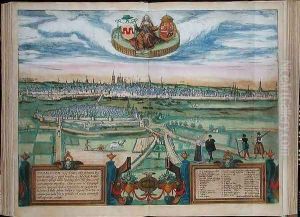 European City from Civitates Terrarum by Joris Hoefnagel