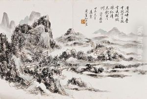 River Trip by Huang Binhong