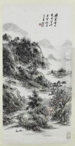 Qixia Mountain by Huang Binhong