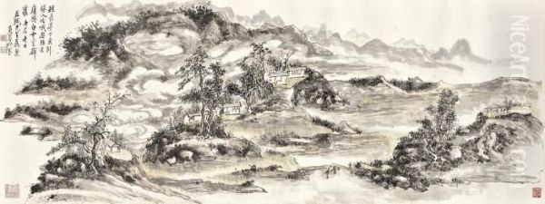 Mount Lu Scenery - view 1