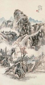 Landscape by Huang Binhong