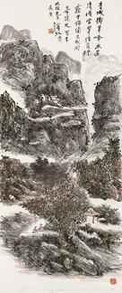 Houses Among Peaks - view 1