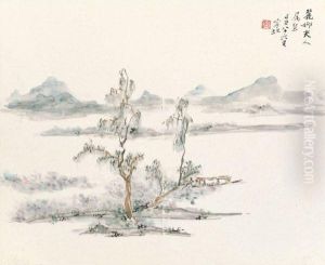 Spring Boating by Huang Binhong