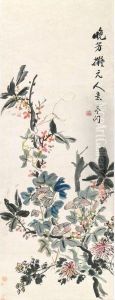 Summer Blossoms by Huang Binhong
