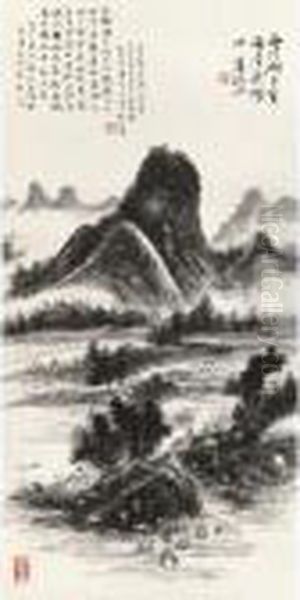 Fishing By The West Lake - view 1