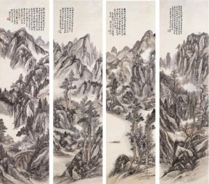 Landscapes by Huang Binhong