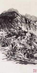 Landscape In Ink by Huang Binhong