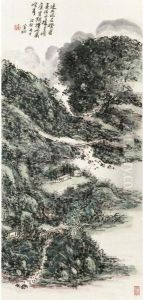 Boating Along The River by Huang Binhong