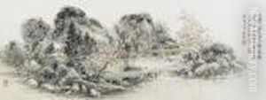 Landscape In The Manner Of Old Master by Huang Binhong