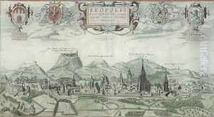 View of Leopolis from Civitates Orbis Terrarum