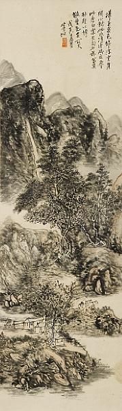 Waterfall Landscape - view 1