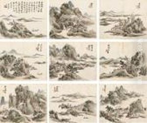 Landscapes by Huang Binhong