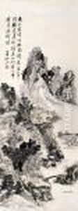 Huang Binhonglandscape by Huang Binhong