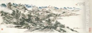 Rural Scenery by Huang Binhong
