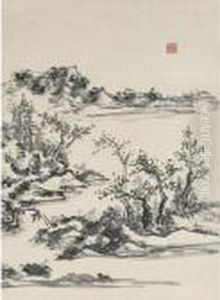 Landscape by Huang Binhong
