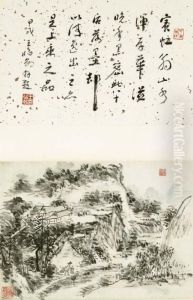 Landscape by Huang Binhong
