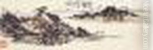 Landscape by Huang Binhong