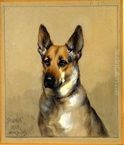 Portrait Of Dushka by Binks, R. Ward