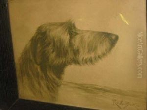 Portrait Of A Wolfhound Portrait Of A Wolfhound