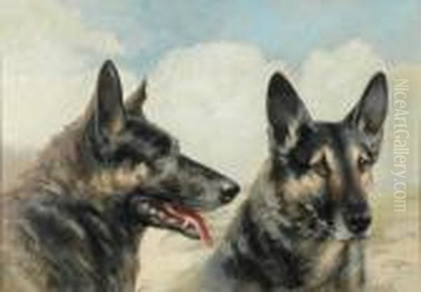 Eric And Dolph, German Shepherds - view 1
