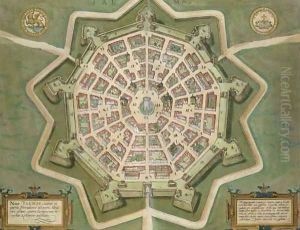 Map of Palma from Civitates Orbis Terrarum