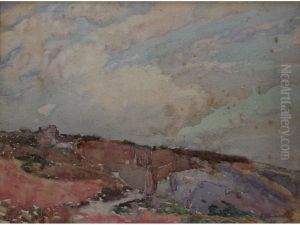 Landscape Study by Samuel John Lamorna Birch