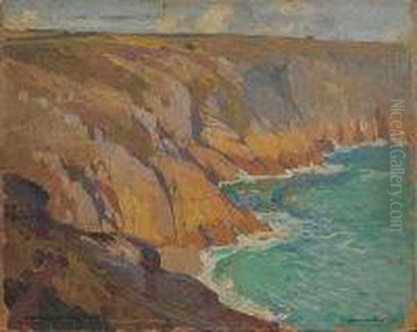The Cliffs At Porthcurnow - view 1