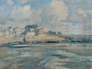View Across A Cornish Harbour