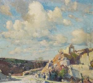 South Of France by Samuel John Lamorna Birch