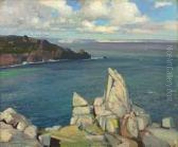 At Lamorna - view 1