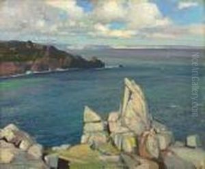 At Lamorna by Samuel John Lamorna Birch