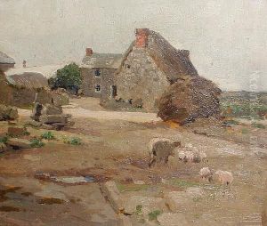 Boleigh, Penwith, Cornwall by Samuel John Lamorna Birch