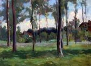 Woodland Landscape by Samuel John Lamorna Birch