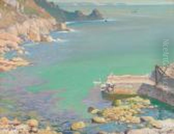 Lamorna, The Sleeping Sea - view 1