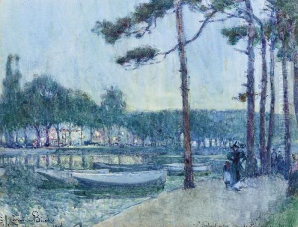 Twilight In The Bois De Boulogne - view 1