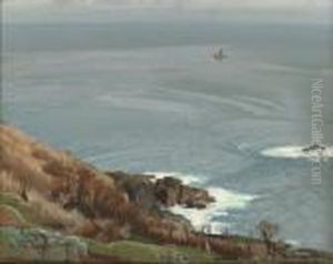 A View From The Coast by Samuel John Lamorna Birch