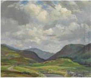 The Sma' Glen, Glenalmond by Samuel John Lamorna Birch