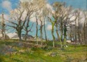 Boleigh Farm Near Lamorna by Samuel John Lamorna Birch