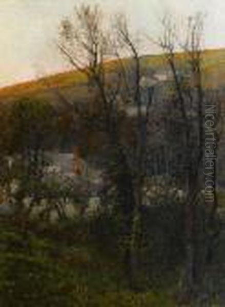 Lamorna Valley, Late Afternoon - view 1