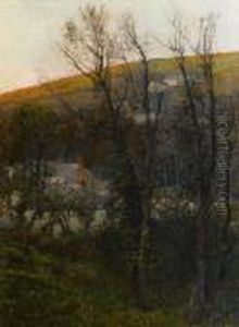 Lamorna Valley, Late Afternoon by Samuel John Lamorna Birch